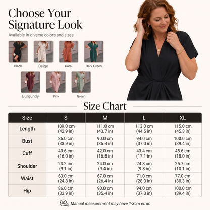 🌺 Täglich 500+ Pakete versendet – der Wahnsinn! Hol dir jetzt das elegante Damenkleid mit V-Ausschnitt und zarten Rüschen, das alle begeistert. Mode-Trend zum Verlieben! ✨💃