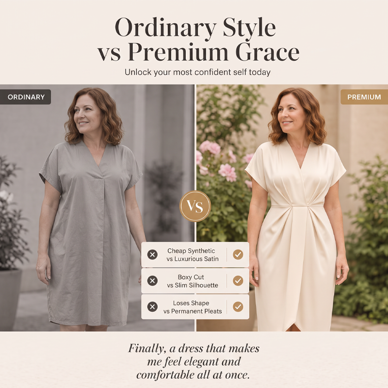 🌺 Täglich 500+ Pakete versendet – der Wahnsinn! Hol dir jetzt das elegante Damenkleid mit V-Ausschnitt und zarten Rüschen, das alle begeistert. Mode-Trend zum Verlieben! ✨💃