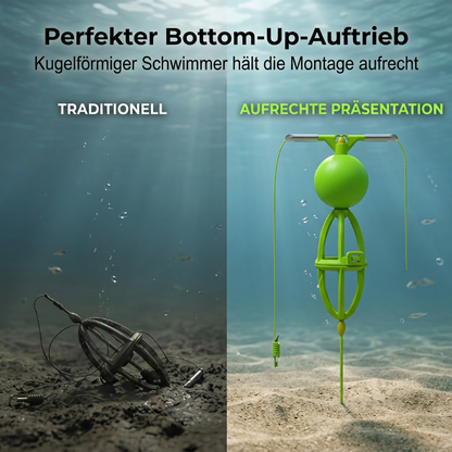🔄 Verhedderungsfreies Bottom-Up-Futterkorb-Angelsystem – die revolutionäre Lösung für angespultes Angeln! Nie wieder verhedderte Vorfächer – dein Köder wird immer perfekt präsentiert. Jetzt entdecken! 🎣🐟
