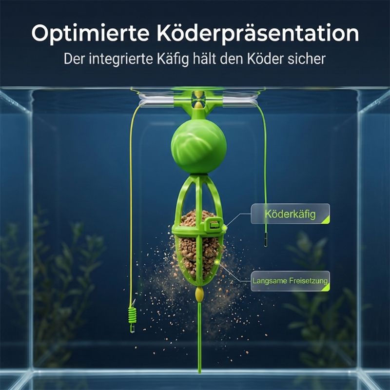 🔄 Verhedderungsfreies Bottom-Up-Futterkorb-Angelsystem – die revolutionäre Lösung für angespultes Angeln! Nie wieder verhedderte Vorfächer – dein Köder wird immer perfekt präsentiert. Jetzt entdecken! 🎣🐟