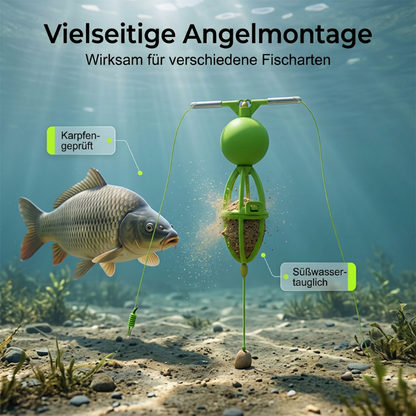 🔄 Verhedderungsfreies Bottom-Up-Futterkorb-Angelsystem – die revolutionäre Lösung für angespultes Angeln! Nie wieder verhedderte Vorfächer – dein Köder wird immer perfekt präsentiert. Jetzt entdecken! 🎣🐟