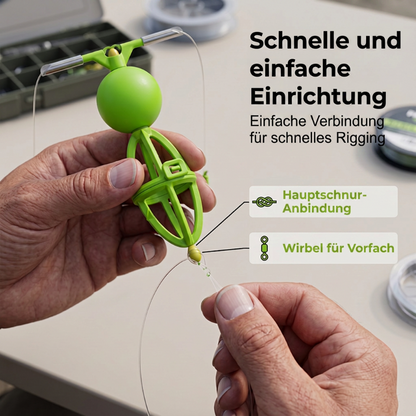 🔄 Verhedderungsfreies Bottom-Up-Futterkorb-Angelsystem – die revolutionäre Lösung für angespultes Angeln! Nie wieder verhedderte Vorfächer – dein Köder wird immer perfekt präsentiert. Jetzt entdecken! 🎣🐟