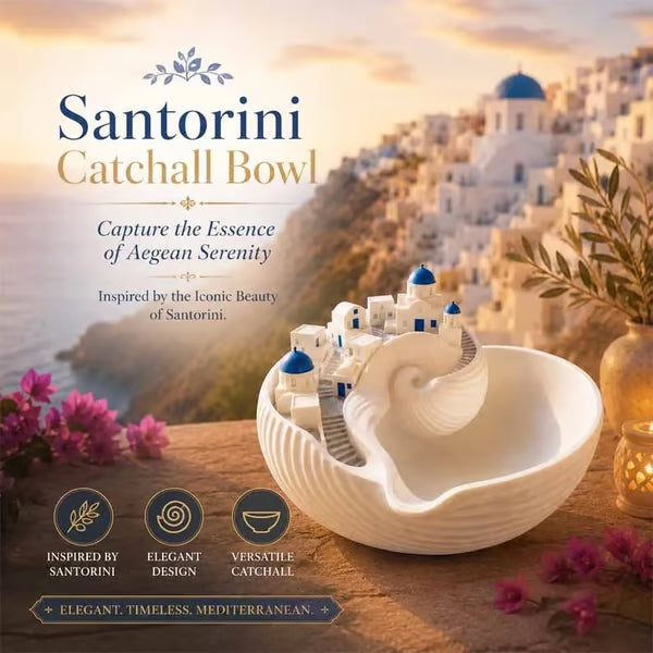 🌊 Letzter Tag – 50 % Rabatt auf die Santorini-Schale