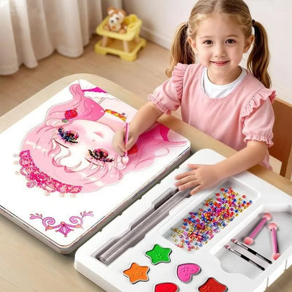🔥 Heute -50 %! 👑 Diamantmalerei & Prinzessinnen-Bastelset – kreativer Bastelspaß für Kinder ab 5 Jahren