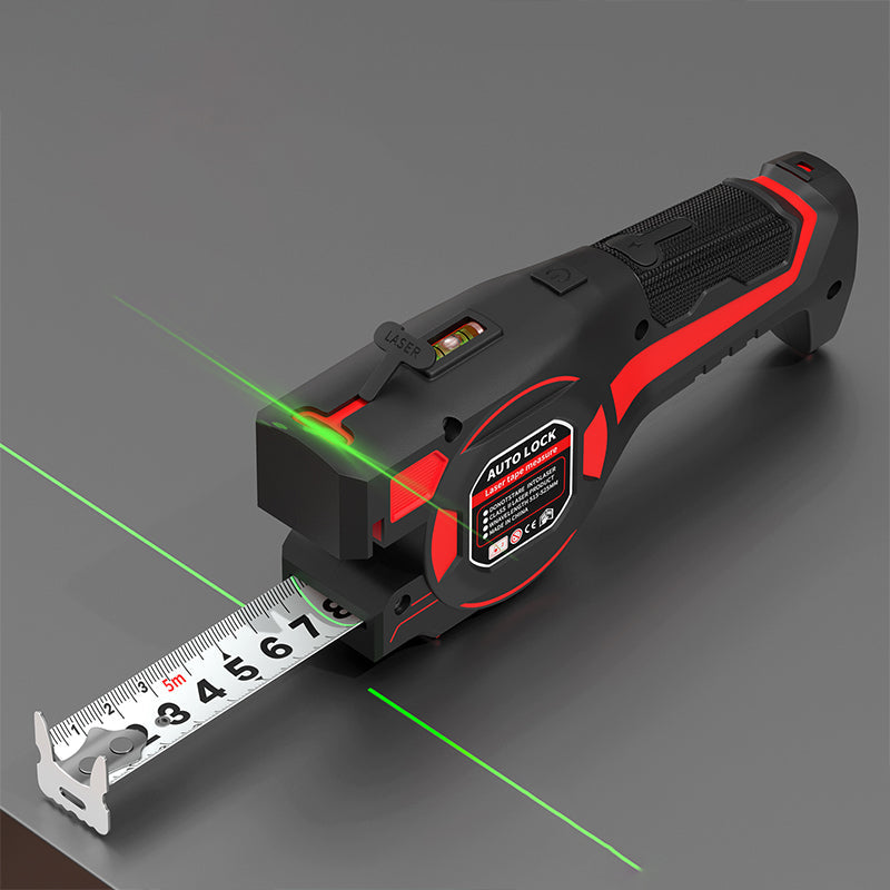 📏 2-in-1 Maßband mit Laserführung – präzises Messen & einfaches Ausrichten – für Heimwerker, Handwerker & Profis – ideal für Renovierungen, Möbelmontage & Bauprojekte – mit praktischer Laserfunktion | Versandfrei
