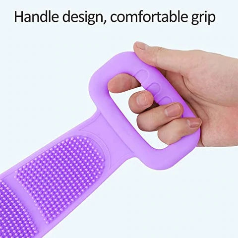 🧼 50% RABATT – Silikon-Duschbürste – Weiche Borsten, sanfte Reinigung für empfindliche Haut 🚿