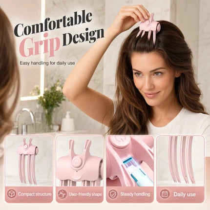 💇‍♀️✨ 50 % RABATT! Kabelloser Haarclip für mehr Volumen am Haaransatz für Damen – Mehr Volumen, einfaches Styling und ein Ergebnis wie vom Friseur zu Hause 💖🔥