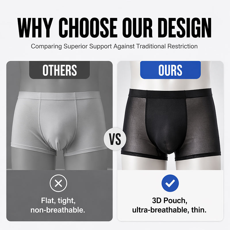 🩲 Heute –50 %! 🔥 Herren-Boxershorts mit Kühleffekt – atmungsaktiv, leicht & bequem – perfekt für Sport, Alltag & Freizeit – kühlendes Material für ganztägigen Tragekomfort