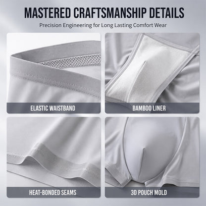 🩲 Heute –50 %! 🔥 Herren-Boxershorts mit Kühleffekt – atmungsaktiv, leicht & bequem – perfekt für Sport, Alltag & Freizeit – kühlendes Material für ganztägigen Tragekomfort