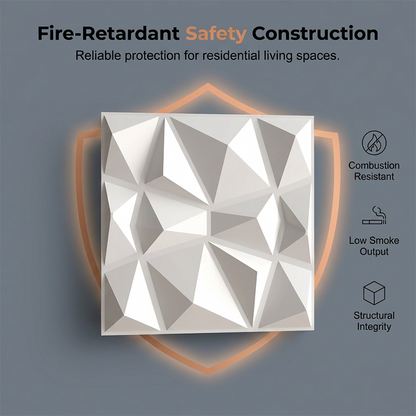 🏠 Moderne 3D-PVC-Wandpaneele – stilvolle Innenraumgestaltung, einfache Montage & pflegeleicht – für Wohnzimmer, Schlafzimmer, Flur & Büro – schalldämmend, feuchtigkeitsbeständig & langlebig – ideal für Renovierungen & Neubauten