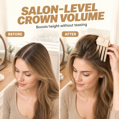 💇‍♀️✨ 50 % RABATT! Kabelloser Haarclip für mehr Volumen am Haaransatz für Damen – Mehr Volumen, einfaches Styling und ein Ergebnis wie vom Friseur zu Hause 💖🔥