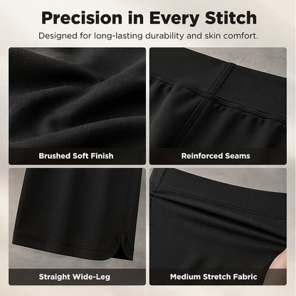 📢📢50% RABATT !!⏰Damen Lässige Weite-Bein Knielange Shorts