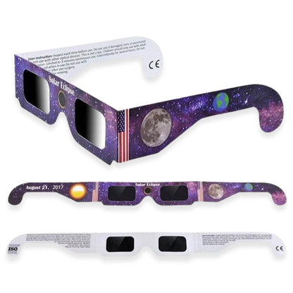 👀 Sonnenfinsternisbrillen mit ISO-Zertifizierung👓