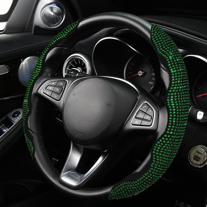 🚗 Rhinestones Bling Cover für Autolenkräder – funkelnder Look, bequemer Griff & einfache Montage – für alle gängigen Lenkräder geeignet – stylisches Accessoire für jeden Fahrer – perfekt für Auto, SUV & LKW