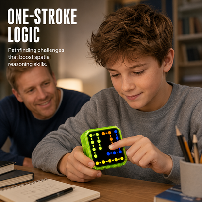 🧩 Interaktives LED-Logikrätselspiel – 120 Herausforderungen, bunte Lichter & knobelspaß für kleine Genies – Fördert Denkfähigkeit & Konzentration
