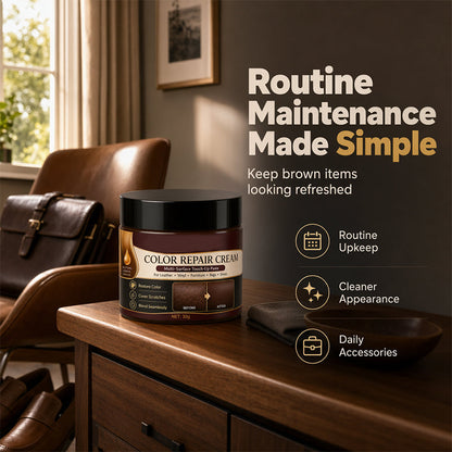 🔔 Letzte 100 Stück – solange der Vorrat reicht! ✨Braune Lederfarbe-Reparaturcreme👍👍
