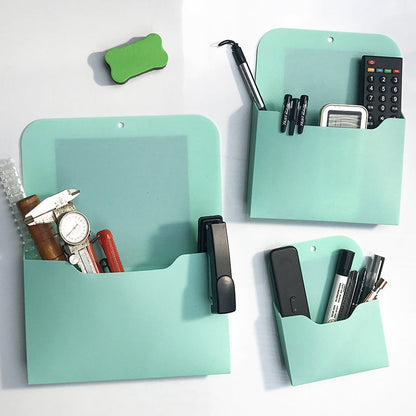 🧲 Magnetische Aufbewahrungstasche für Whiteboard & Kühlschrank – Stifte, Radierer & Notizen immer griffbereit | Ordentlich, praktisch & platzsparend