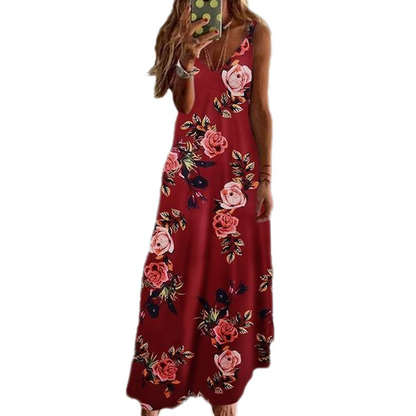 🌻Sonnenblumen-Trägerkleid | luftig, bunt & perfekt für den Sommer