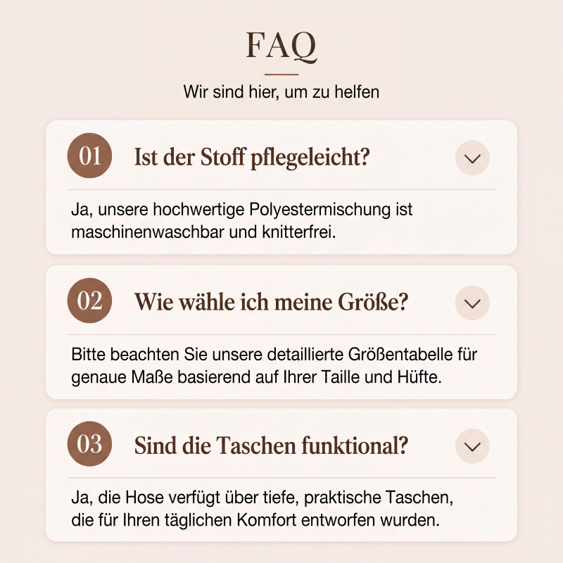 ✨Damen-Hochweitbund-Hosen mit kontrastierenden Besätzen