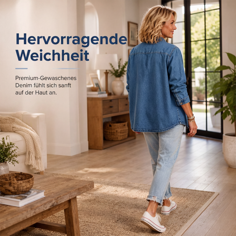 🌸 Kragenlose Strickjacke – Leichter Materialmix, bequemer Schnitt & zeitloses Design – Perfekt für die Übergangszeit & als Layering-Piece versandfrei