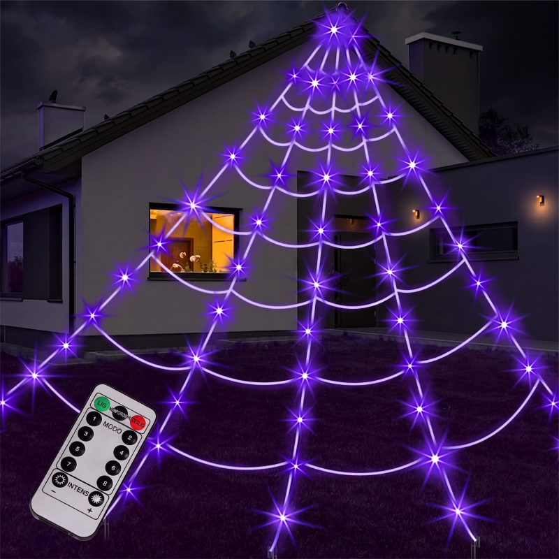 🕷️ Luminária Pendente com Design de Teia de Aranha – Estilo único, iluminação suave & toque moderno | Perfeita para salas, quartos & varandas – Transforme seu ambiente versandfrei