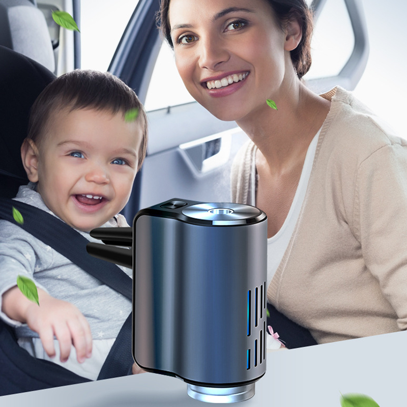 Intelligent aromaterapidiffusorset för bilventiler