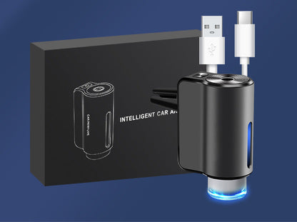 Intelligent aromaterapidiffusorset för bilventiler