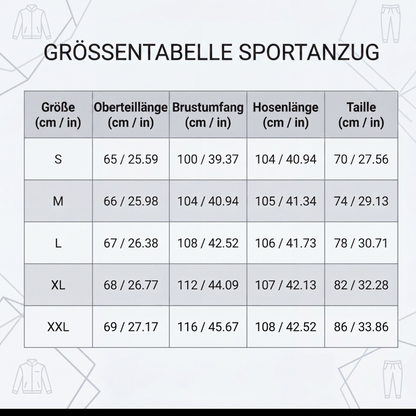 Damen Trainingsanzug Set mit Halbreißverschluss