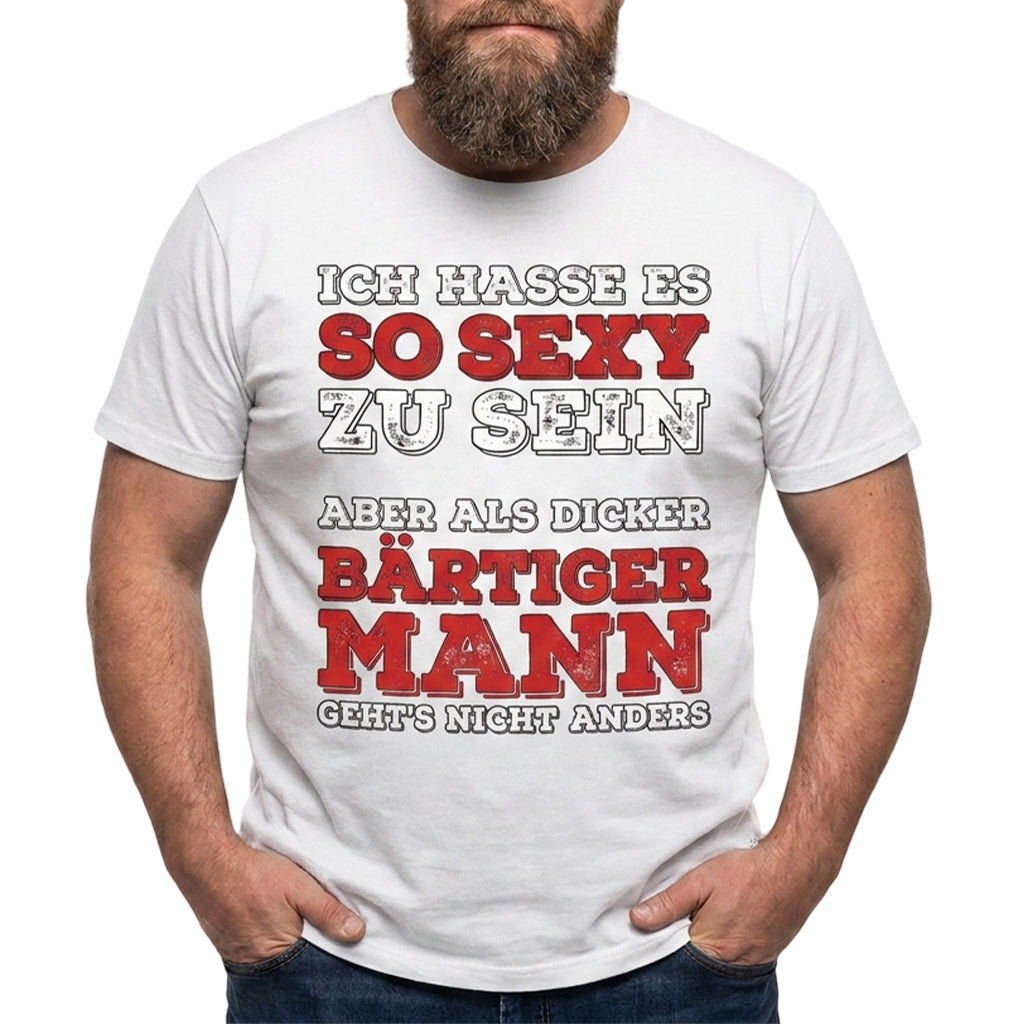 👕 Casual T-Shirt mit deutscher Slogan-Botschaft – Kurzarm, Rundhals, bequemer Baumwollschnitt | Perfekt für Alltag, Freizeit & entspannte Tage – Jetzt -50%!
