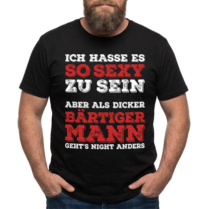 👕 Casual T-Shirt mit deutscher Slogan-Botschaft – Kurzarm, Rundhals, bequemer Baumwollschnitt | Perfekt für Alltag, Freizeit & entspannte Tage – Jetzt -50%!