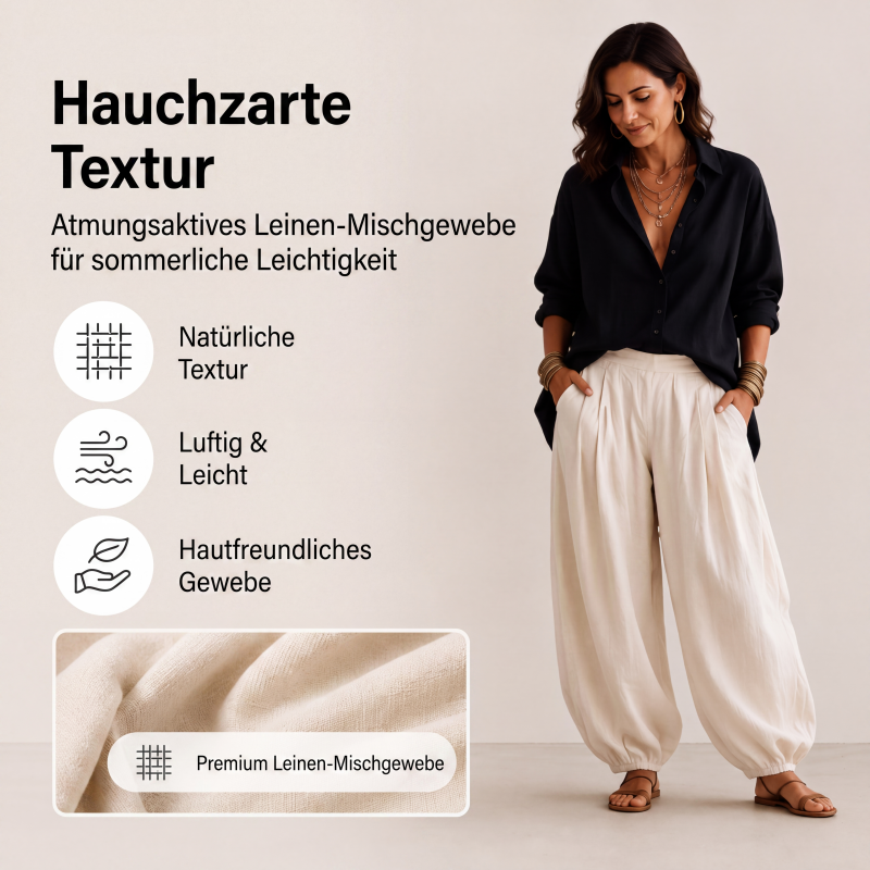 👚 Weites Hemd & Fallhosen-Set für Damen – Lässiger Look, fließender Stoff & vielseitig kombinierbar | Perfekt für Alltag, Büro & besondere Anlässe – Jetzt -50%! versandfrei