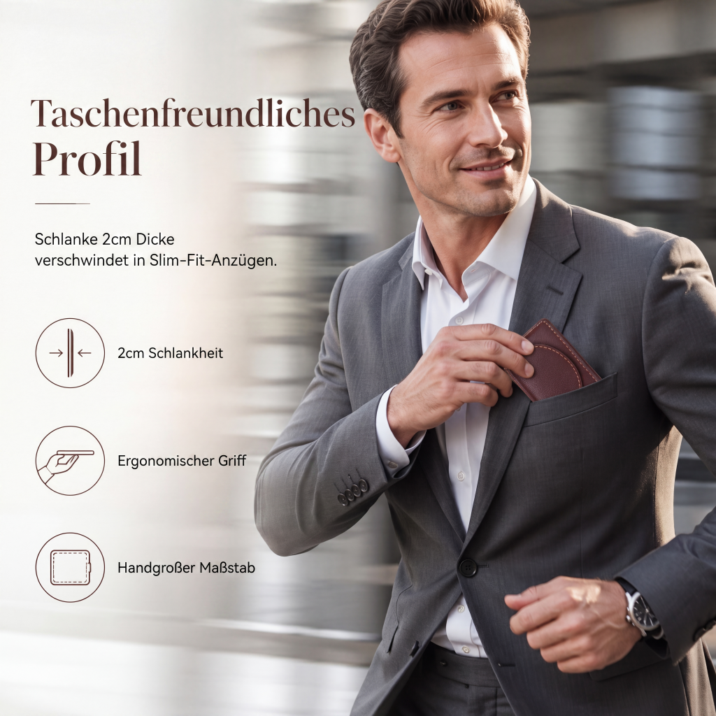 👜 Minimalistisches Visitenkartenhalter – Zeitloses Design, langlebiges Material & immer griffbereit – Ein Must-have für Berufstätige – Jetzt 50% Rabatt!