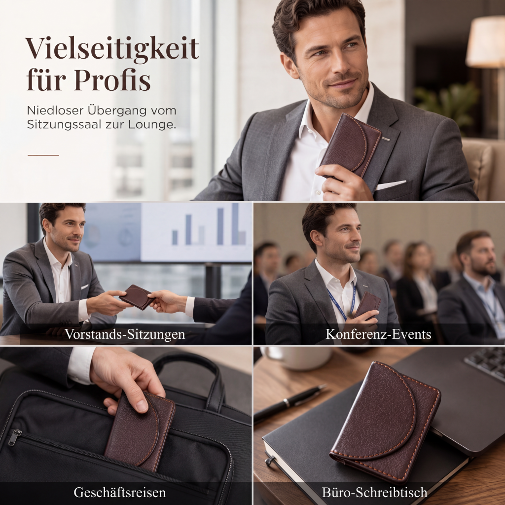 👜 Minimalistisches Visitenkartenhalter – Zeitloses Design, langlebiges Material & immer griffbereit – Ein Must-have für Berufstätige – Jetzt 50% Rabatt!