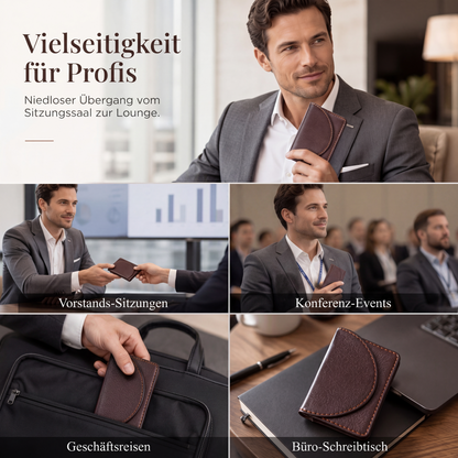 👜 Minimalistisches Visitenkartenhalter – Zeitloses Design, langlebiges Material & immer griffbereit – Ein Must-have für Berufstätige – Jetzt 50% Rabatt!