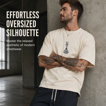 👕 Herren Schachmotiv-Crewneck-T-Shirt – Modisches Grafik-Design, weiche Baumwolle & bequemer Schnitt | Perfekt für Alltag, Freizeit & urbane Styles – Jetzt -50%!