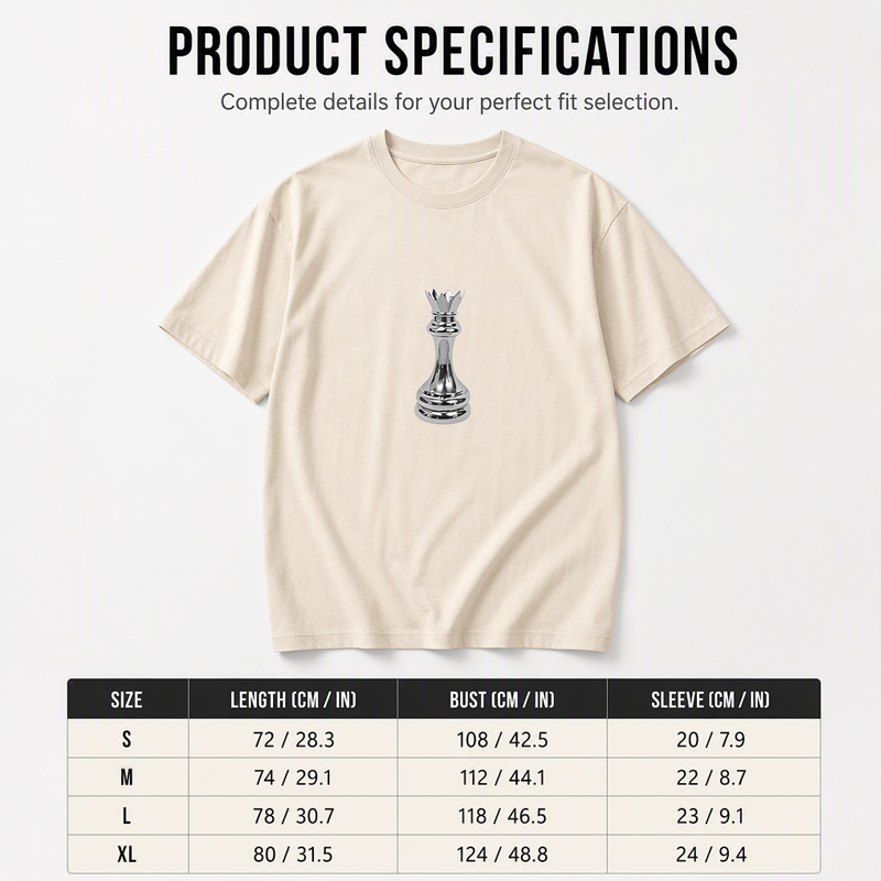 👕 Herren Schachmotiv-Crewneck-T-Shirt – Modisches Grafik-Design, weiche Baumwolle & bequemer Schnitt | Perfekt für Alltag, Freizeit & urbane Styles – Jetzt -50%!
