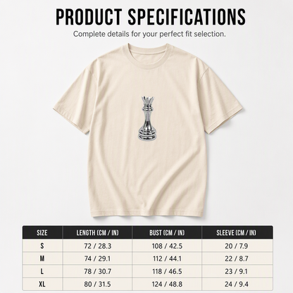 👕 Herren Schachmotiv-Crewneck-T-Shirt – Modisches Grafik-Design, weiche Baumwolle & bequemer Schnitt | Perfekt für Alltag, Freizeit & urbane Styles – Jetzt -50%!