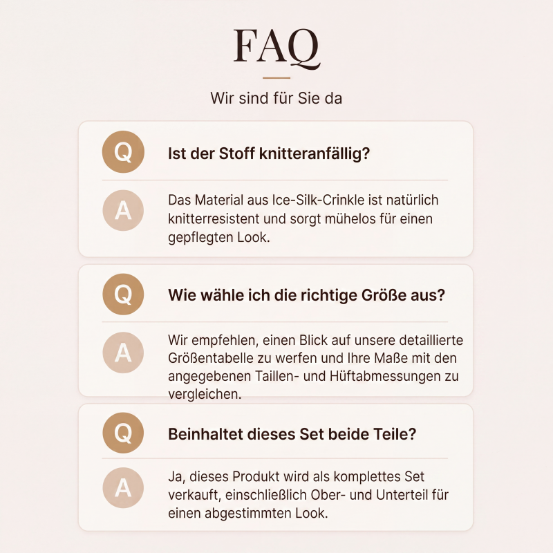 ⌛ Nur solange Vorrat reicht – danach regulärer Preis! Weite, fließende Wide-Leg-Hose für Damen