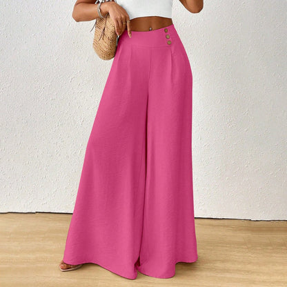 ⌛ Nur solange Vorrat reicht – danach regulärer Preis! Weite, fließende Wide-Leg-Hose für Damen