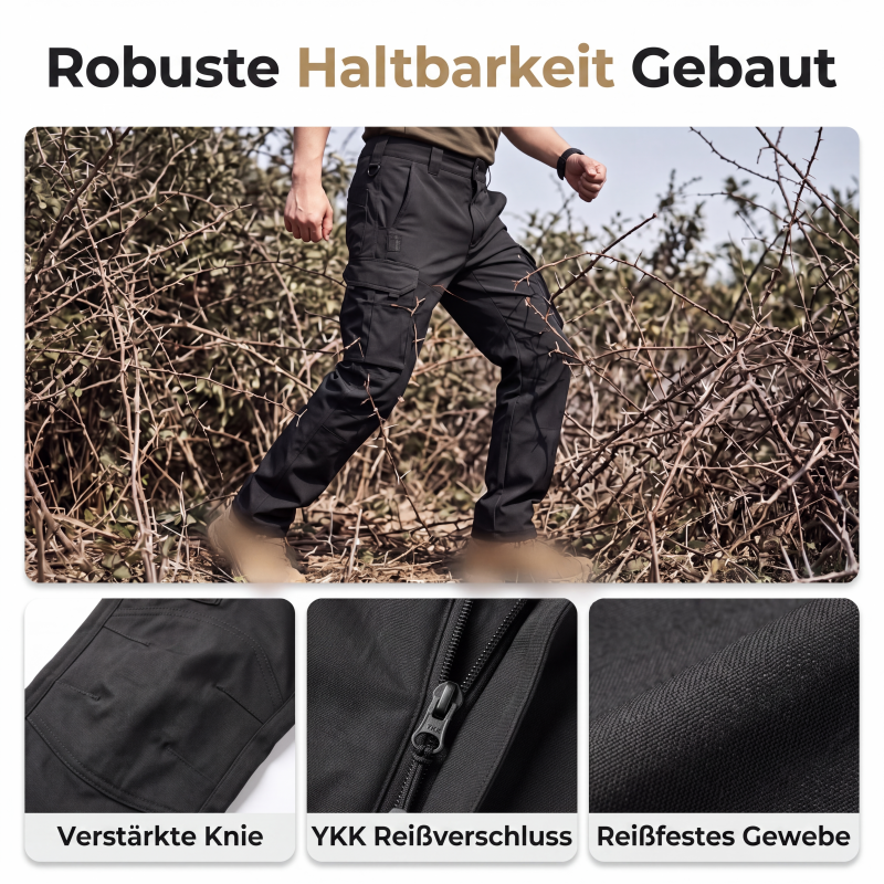 📢📢50%Rabatt!!!🎉✨Warme Herren-Wanderhose mit mehreren Taschen für den Outdoor-Einsatz