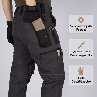 📢📢50%Rabatt!!!🎉✨Warme Herren-Wanderhose mit mehreren Taschen für den Outdoor-Einsatz