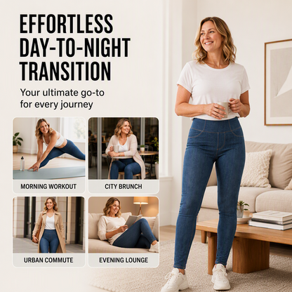 🍑 Butt-Lifting-Leggings mit hohem Bund – Stützender Schnitt, weicher Stoff & optimale Bewegungsfreiheit – Ideal für Yoga, Fitness & Freizeit