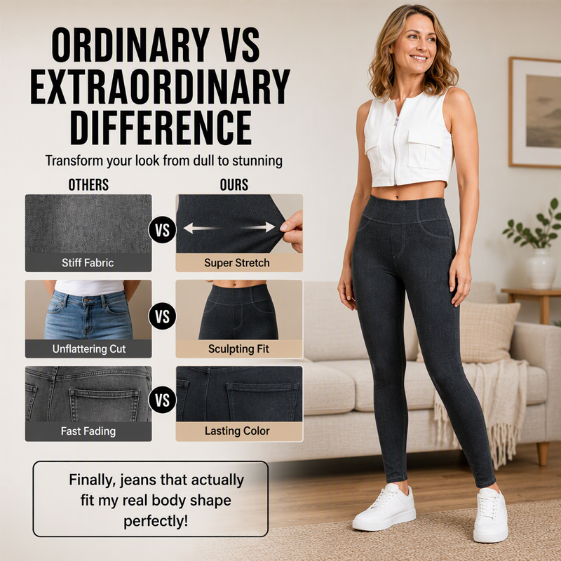 🍑 Butt-Lifting-Leggings mit hohem Bund – Stützender Schnitt, weicher Stoff & optimale Bewegungsfreiheit – Ideal für Yoga, Fitness & Freizeit
