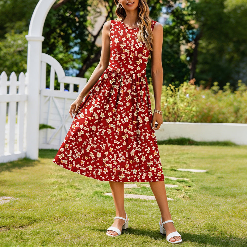 👗 Women's Elegant Sleeveless Maxi Dress – Eleganter Look, fließender Stoff & feminine Silhouette | Perfekt für warme Tage, Dates & besondere Anlässe – Jetzt -50%!