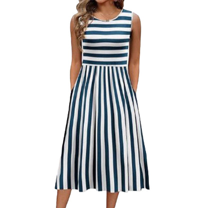 👗 Women's Elegant Sleeveless Maxi Dress – Eleganter Look, fließender Stoff & feminine Silhouette | Perfekt für warme Tage, Dates & besondere Anlässe – Jetzt -50%!