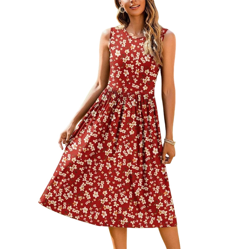 👗 Women's Elegant Sleeveless Maxi Dress – Eleganter Look, fließender Stoff & feminine Silhouette | Perfekt für warme Tage, Dates & besondere Anlässe – Jetzt -50%!