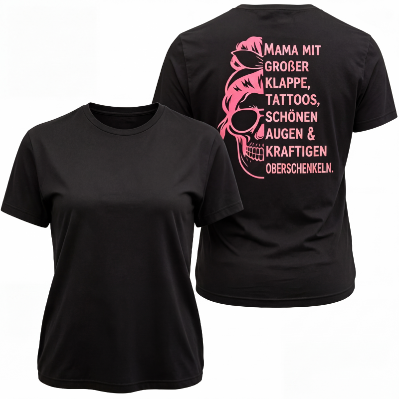 👕 Damen T-Shirt mit Totenkopf-Grafikdruck – Mutiger Look, weicher Baumwollstoff & lässiger Schnitt | Perfekt für Alltag, Freizeit & urbane Styles – Jetzt -50%!