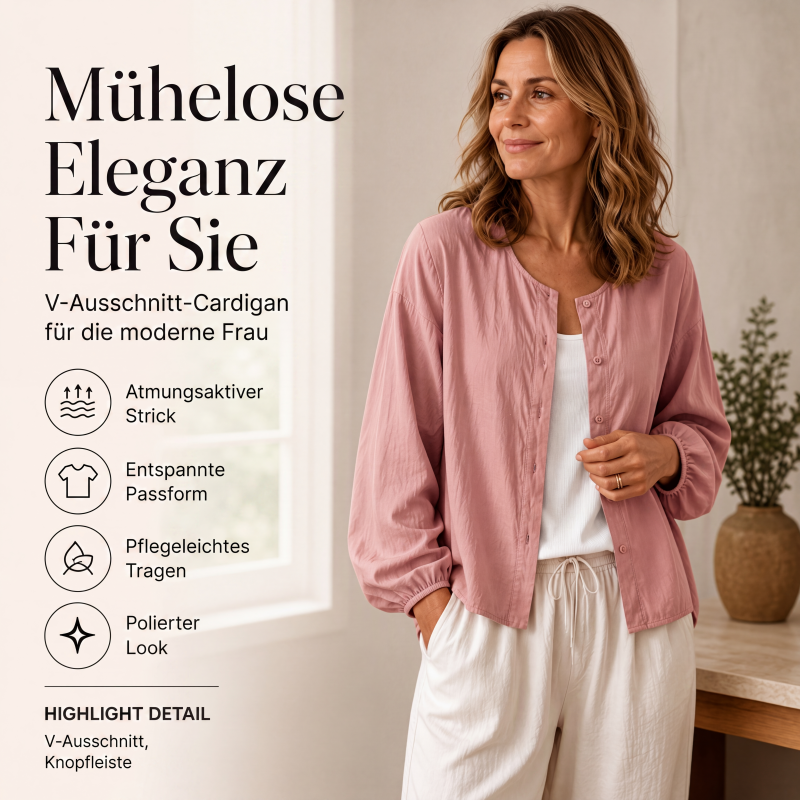 📢📢50%Rabatt!!!🎉✨Lockere Damen-Hemdjacke in Unifarbe mit Knopfleiste