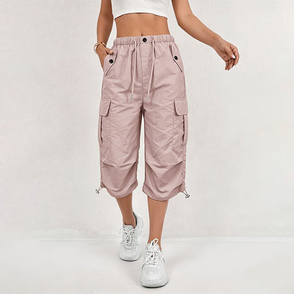 👖 Leichte Cargo-Caprihose für Damen – Schnelltrocknend, atmungsaktiv & mit praktischen Taschen | Perfekt für Outdoor, Reisen & warme Tage – Jetzt -50%!