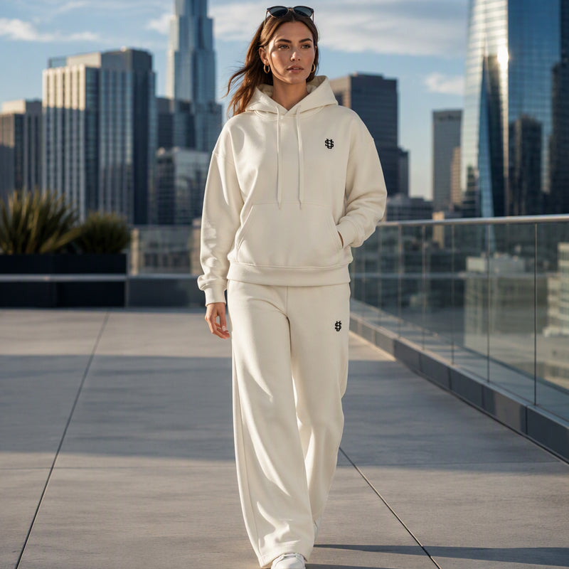 Damen-Set aus Kapuzenpullover & weiter Hose – Lässiger Look, weicher Stoff & perfekt für entspannte Tage | Ideal für Alltag, Freizeit & gemütliche Stunden – Jetzt -50%!